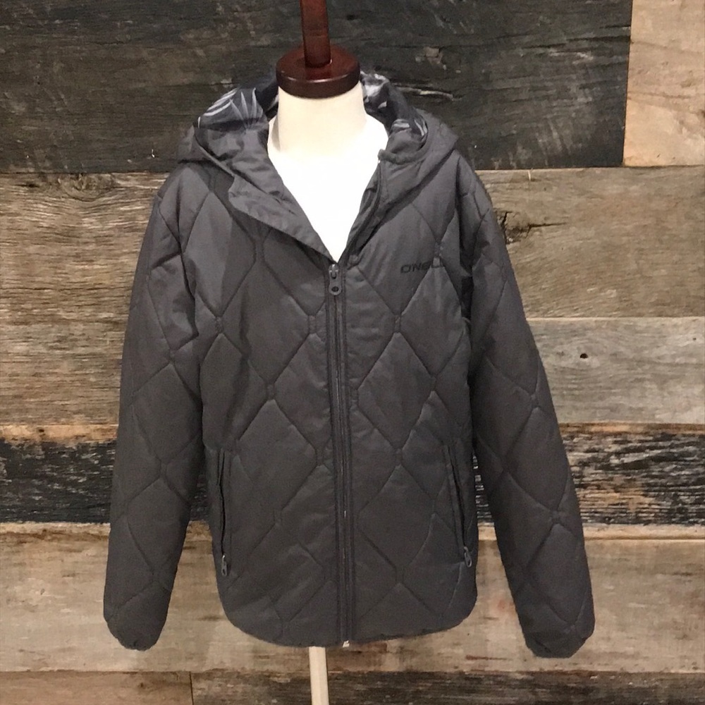 O’Neill Boys Lightweight Hooded Puffer Jacket